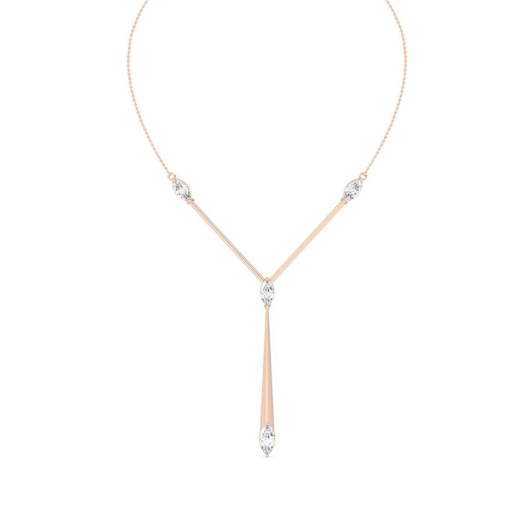 Lariat Drop Necklace : SFJ0924NK-035