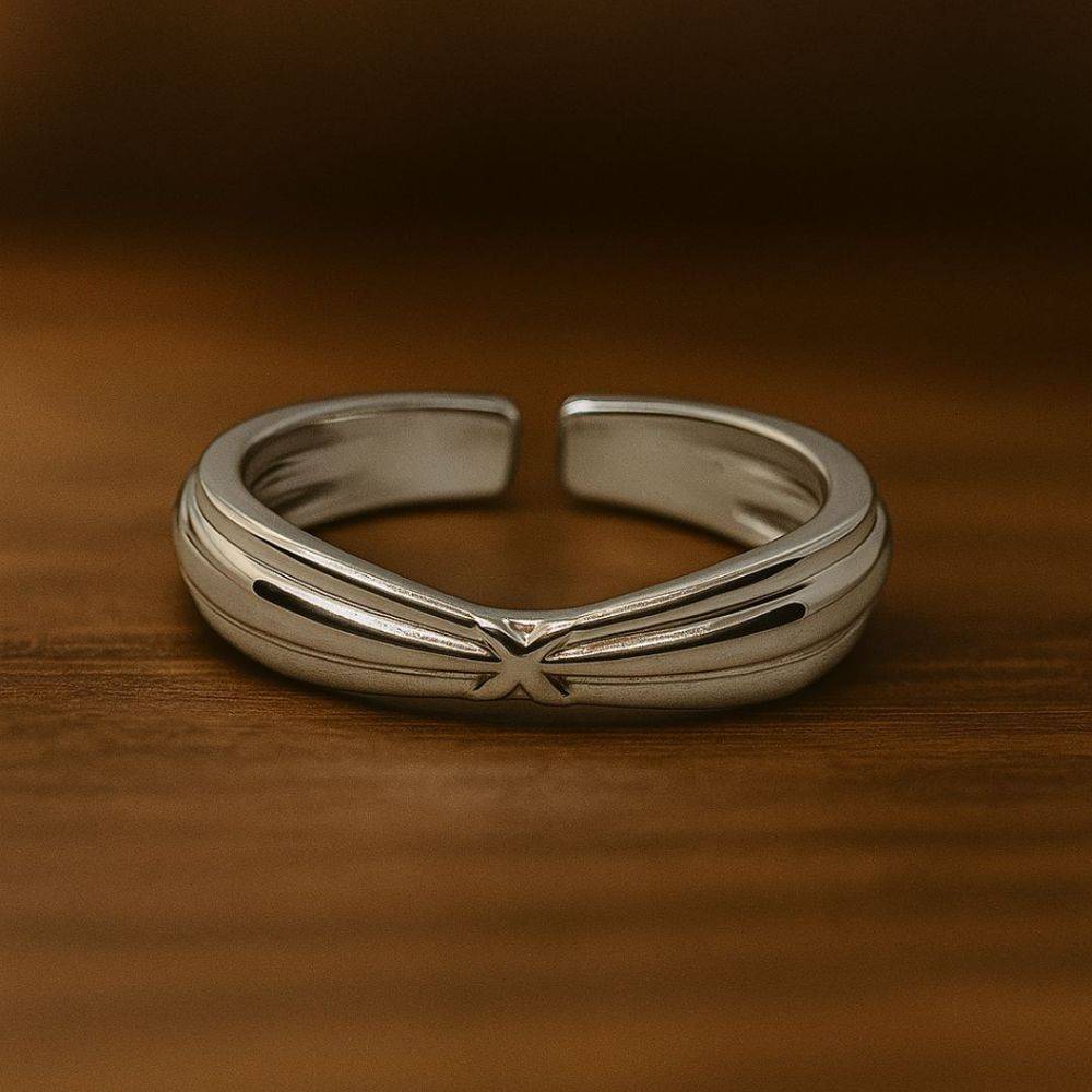 Dainty Cz Stone, Minimalist Design For Men : 1419