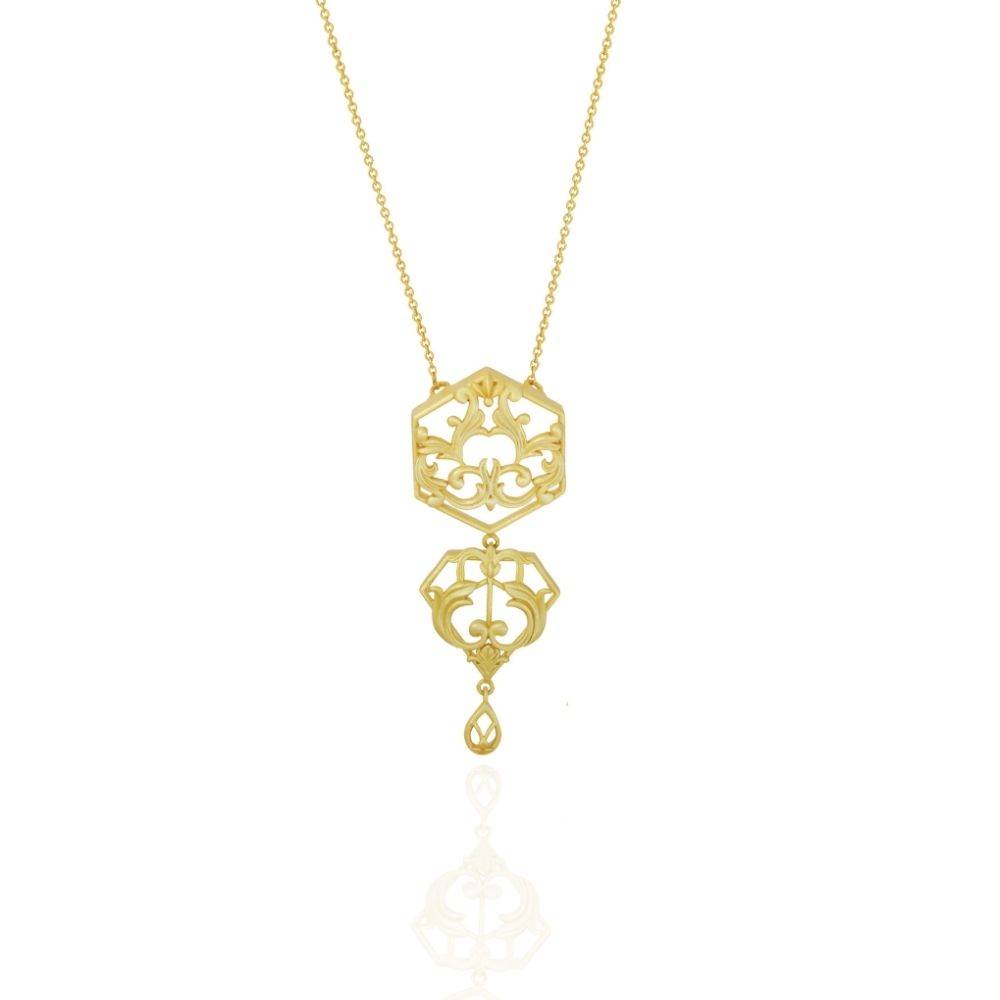 Filigree Finesse Long Necklace
