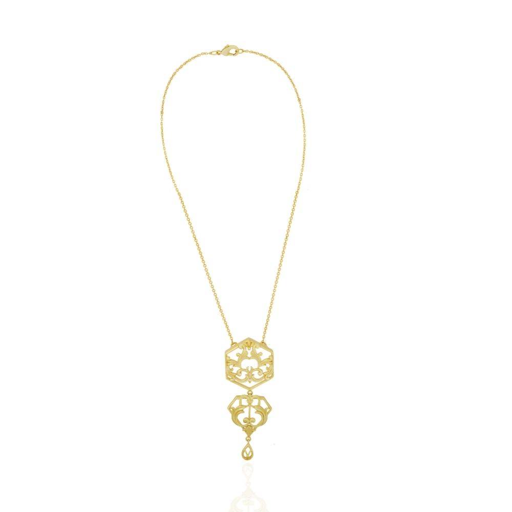 Filigree Finesse Long Necklace
