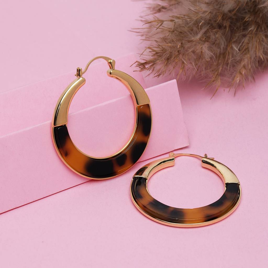 Aurelian Luxe Bracelet : AuraArc18KGoldPlatedEarrings