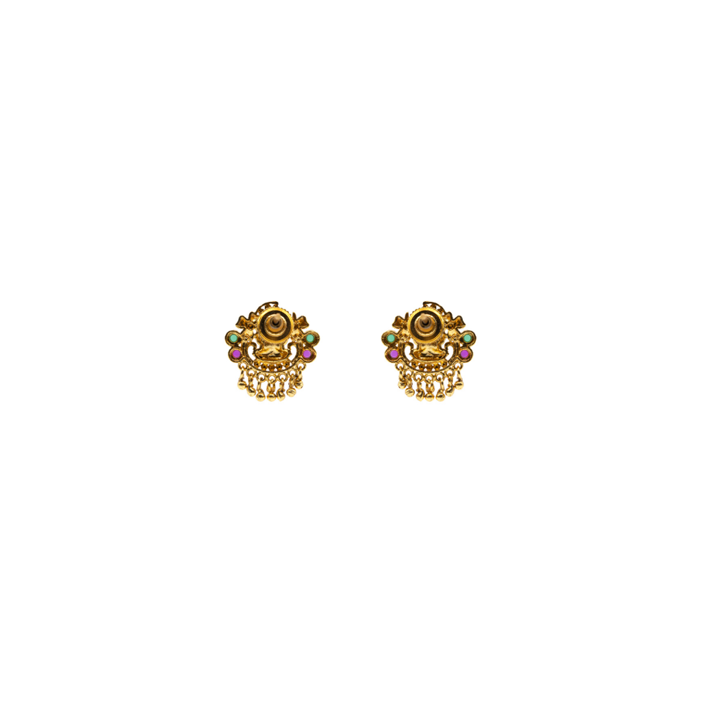 Tulja Combo Necklace Set  – 1 Gram Gold Plated Temple Necklace : T-43