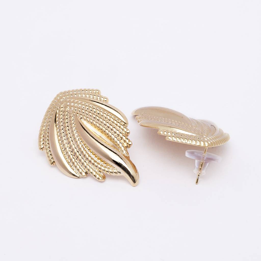 Bright Beat 18K Gold Plated Earrings : GoldRiot18KGoldPlatedEarrings
