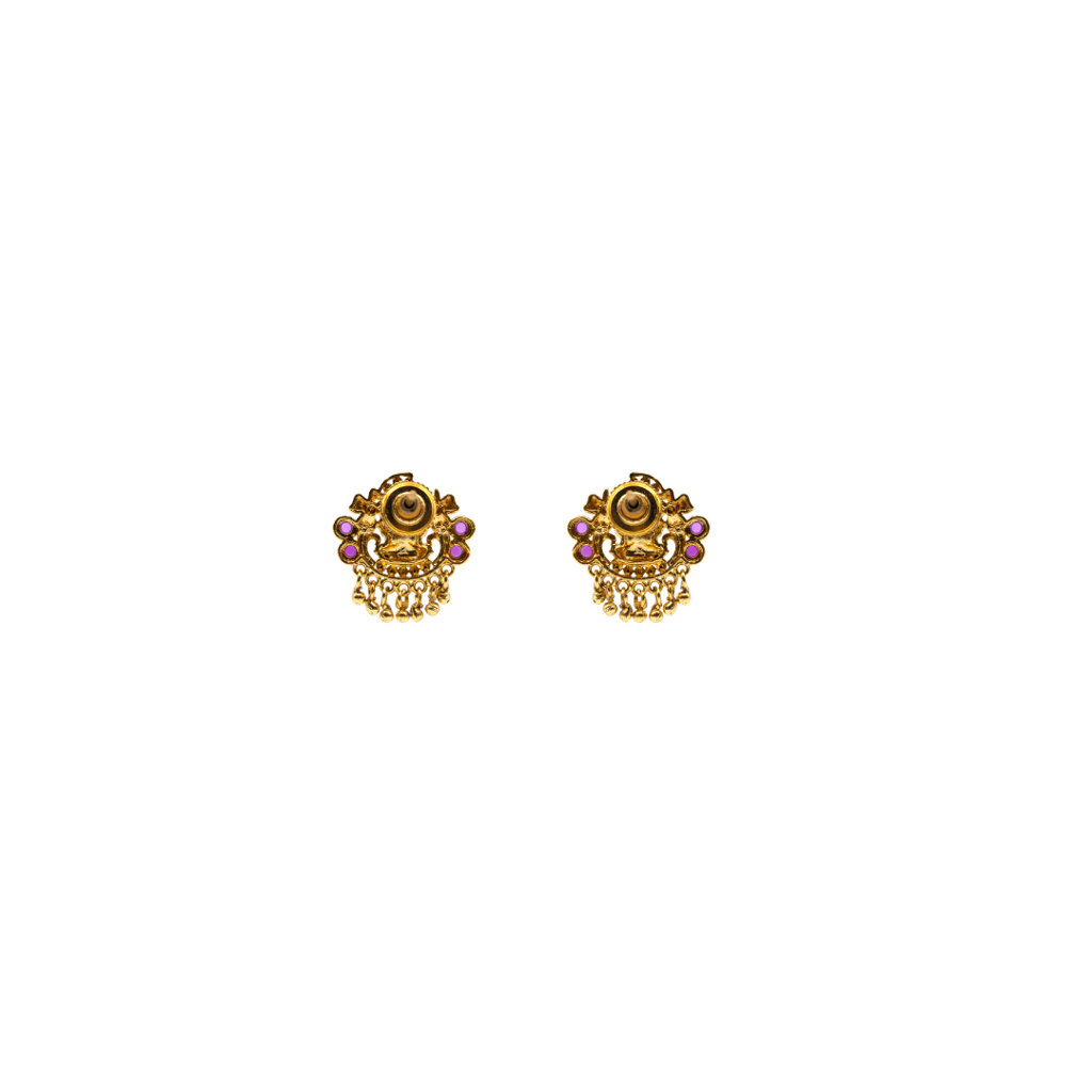 Tulja Combo Necklace Set  – 1 Gram Gold Plated Temple Necklace : T-43