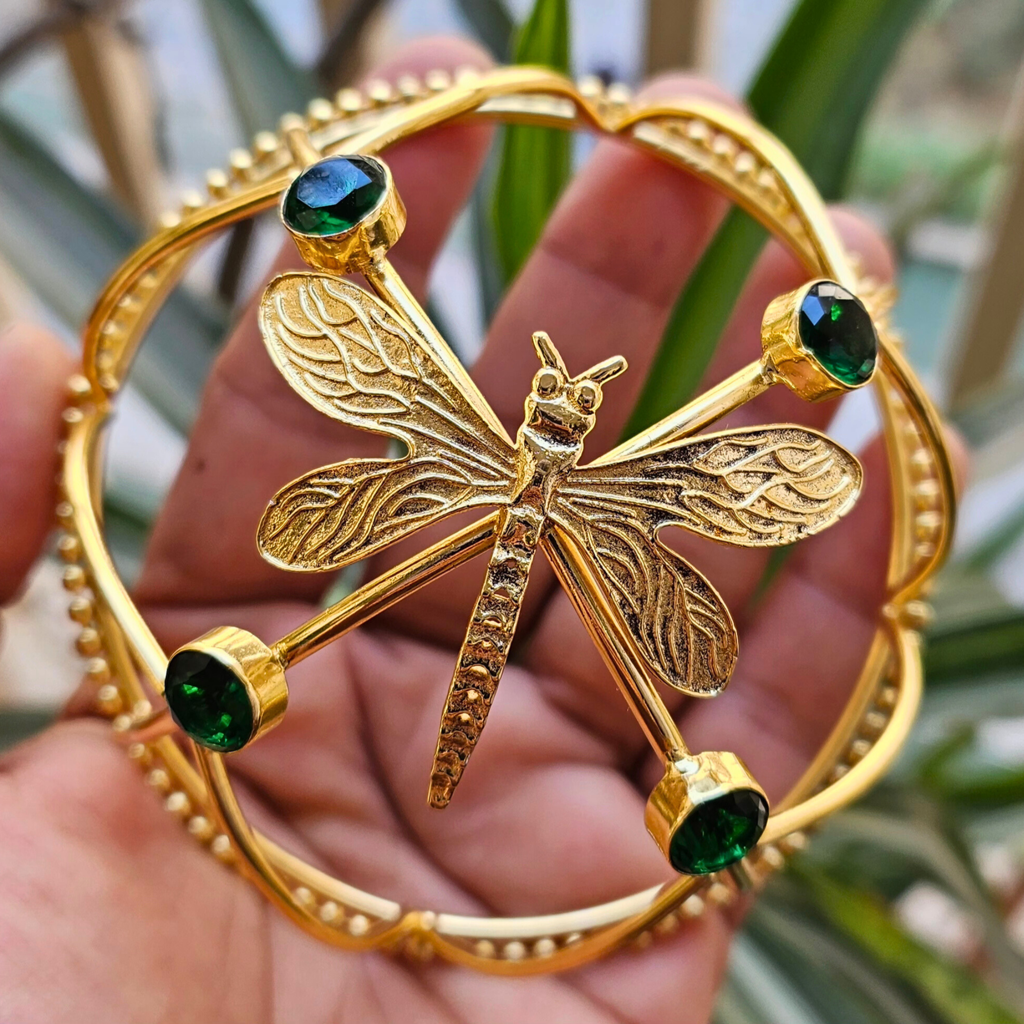 Dragonfly Hair Bun Accessory : HB007