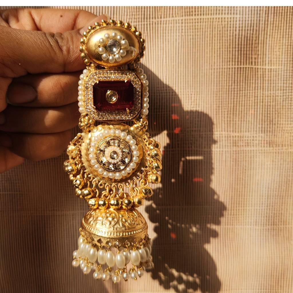 Advika Kashmiri Jhumka Earrings : ER036