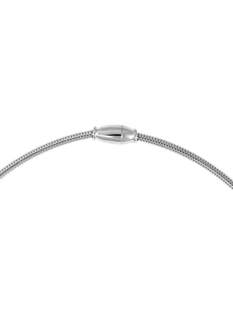 Modernist Silver Necklace : YI24A0091N