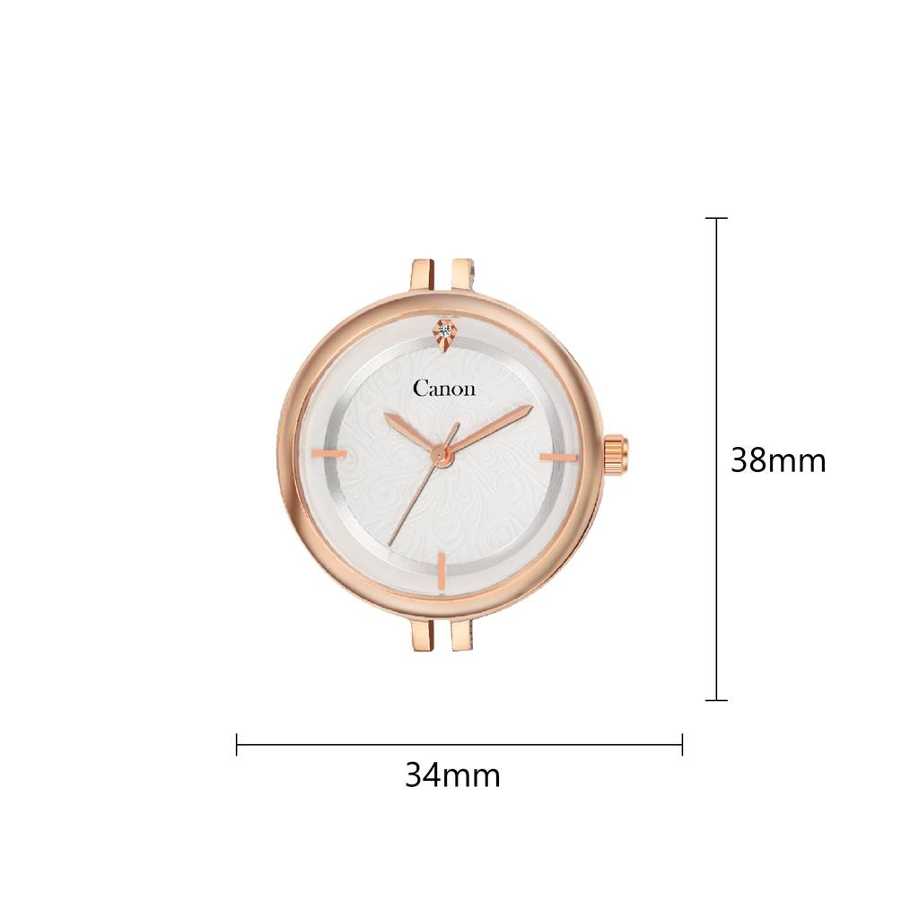 Serenite Dial Watch For Women With Crystal Halo Bracelet : CN-497