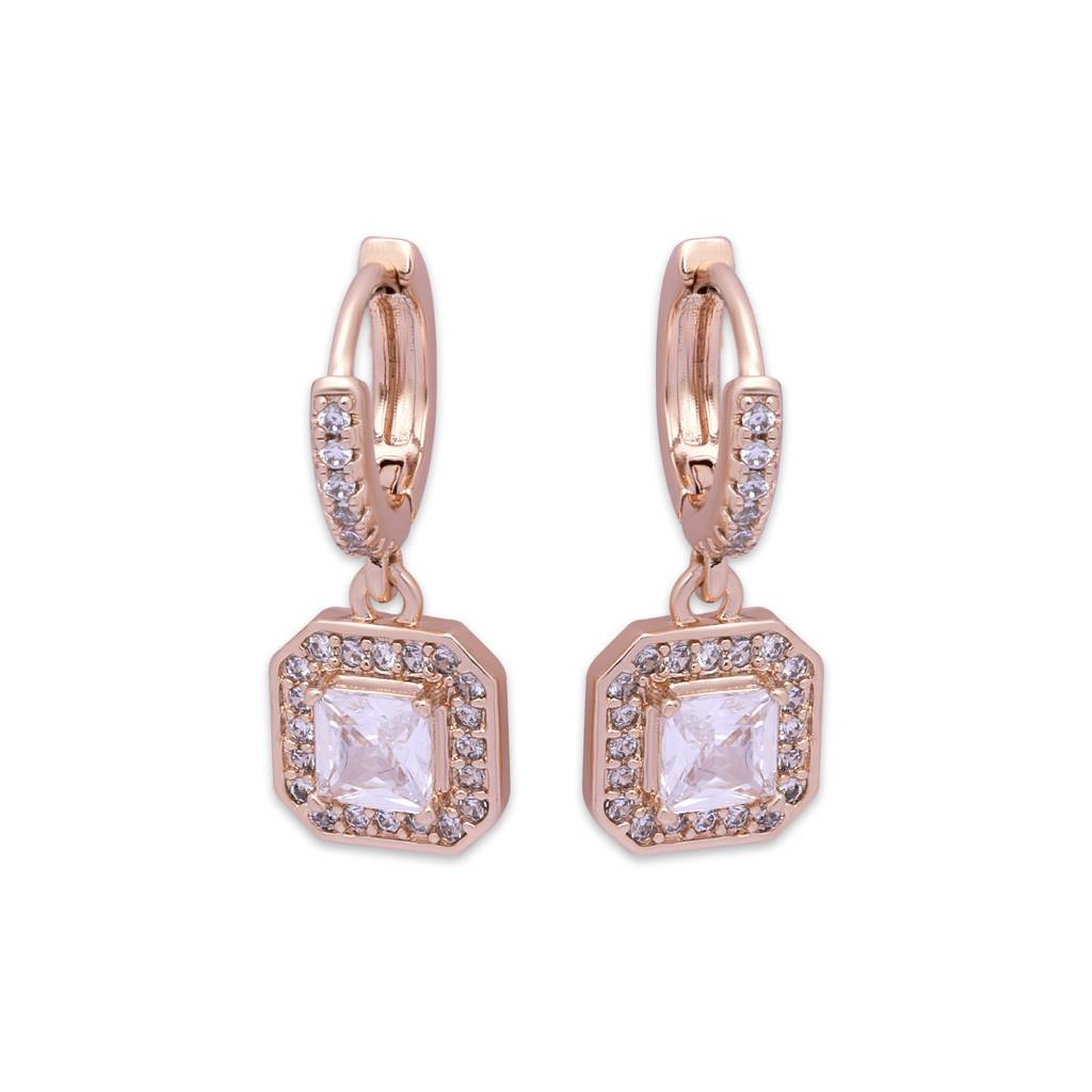 Clover & Star 18K Gold Plated Multi-Layer Necklace : UrbanLuxe18KGoldPlatedEarrings