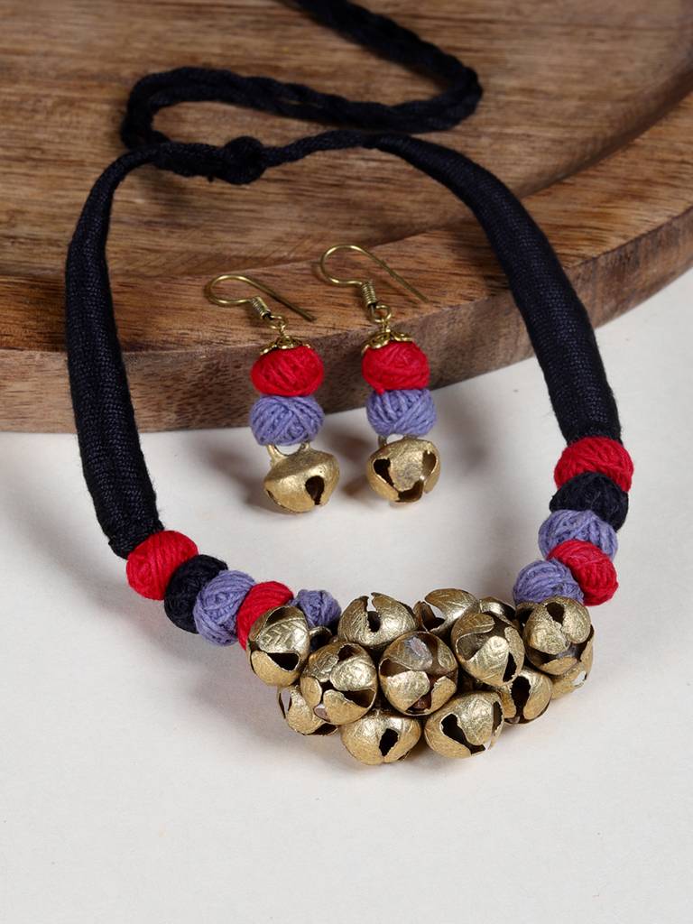 Kala Varna Necklace Set : TRIBALNS1523