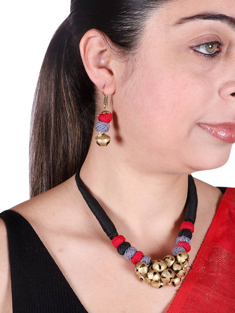 Kala Varna Necklace Set : TRIBALNS1523