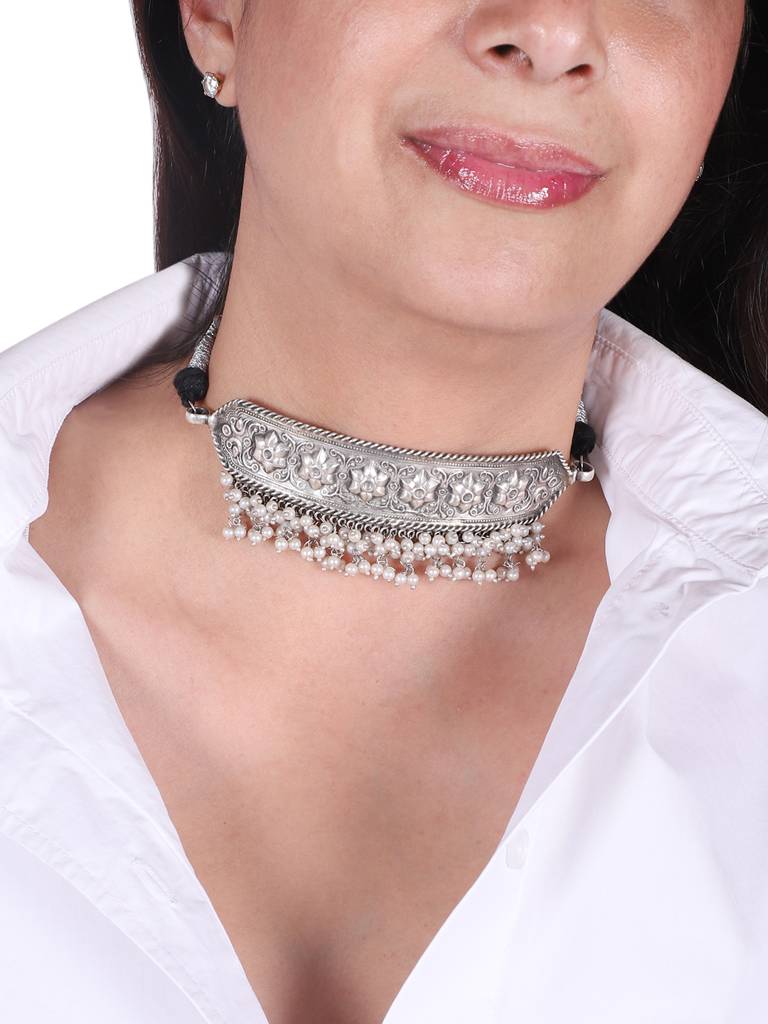 Ornate Bloom Choker : OXYCH1526