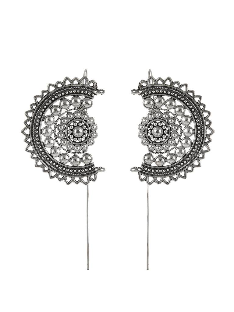 Silver Serenade Ear Cuffs : OXYCFF1533