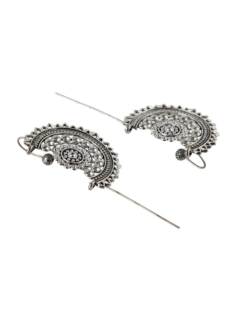 Silver Serenade Ear Cuffs : OXYCFF1533
