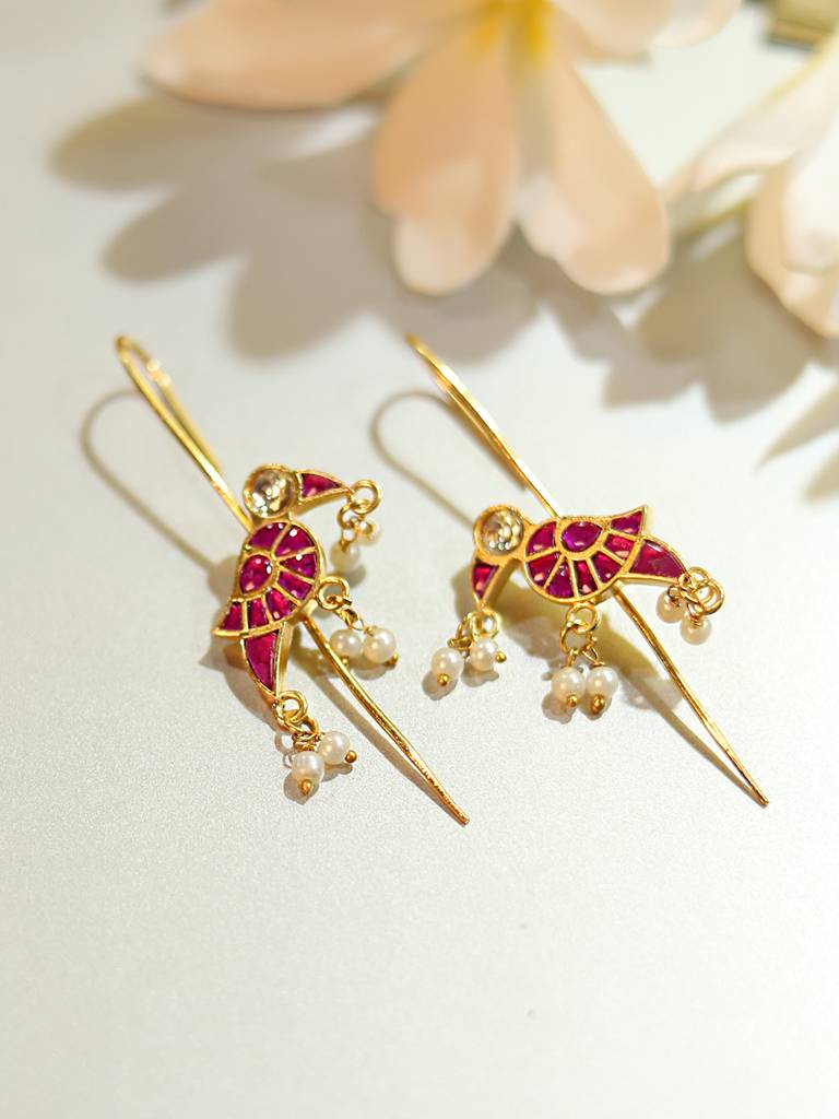 Rani Pink Ear Cuffs : RANIPINKCFF1536