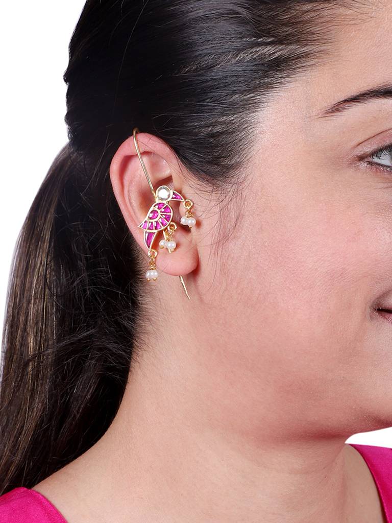 Rani Pink Ear Cuffs : RANIPINKCFF1536