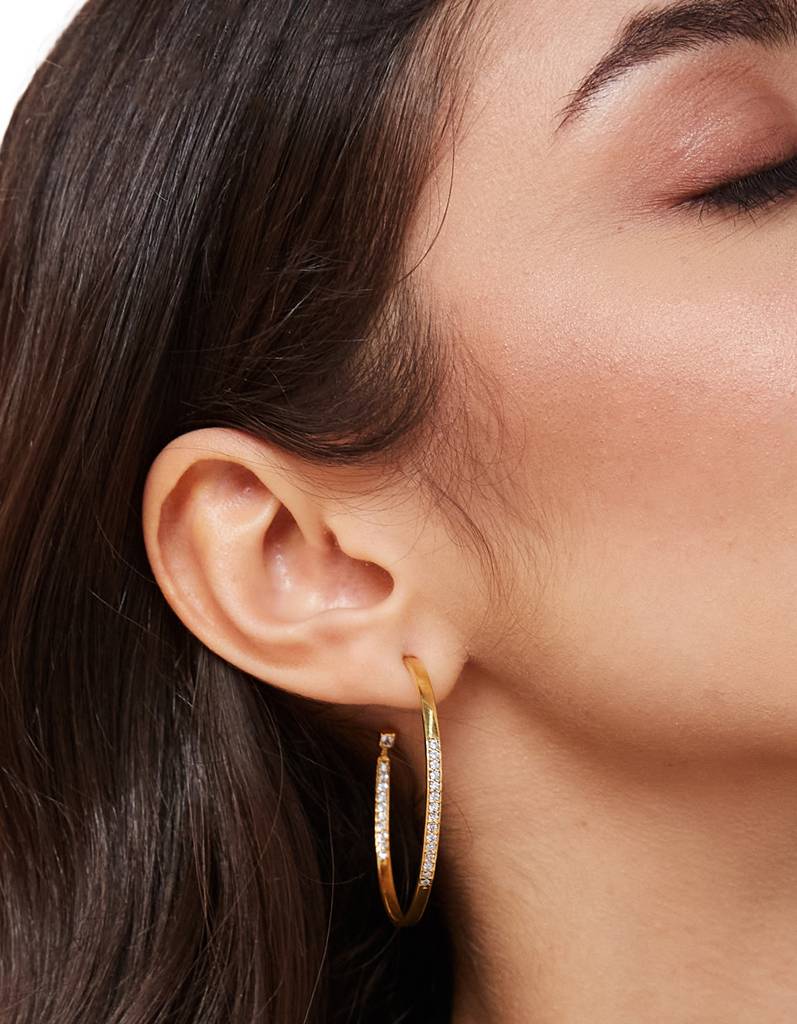 Celestial Glow Hoops : SSER20