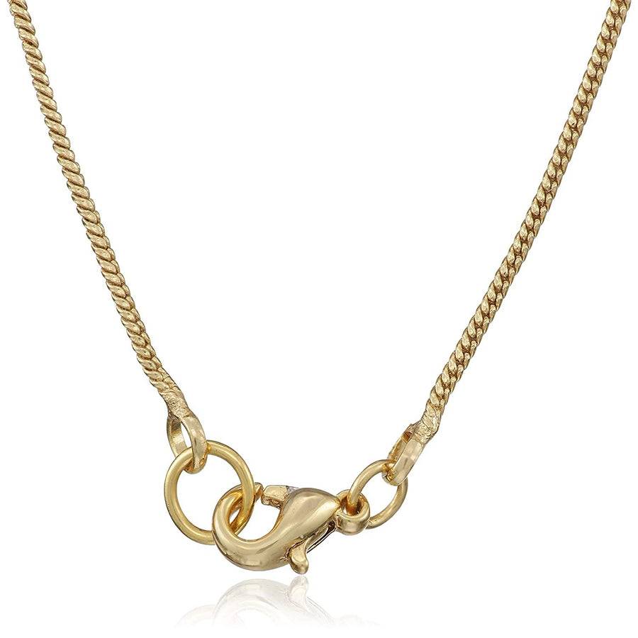 Estele Gold Plated Timeless Solitaire Pendant With Crystal For Women : 156PENDANT