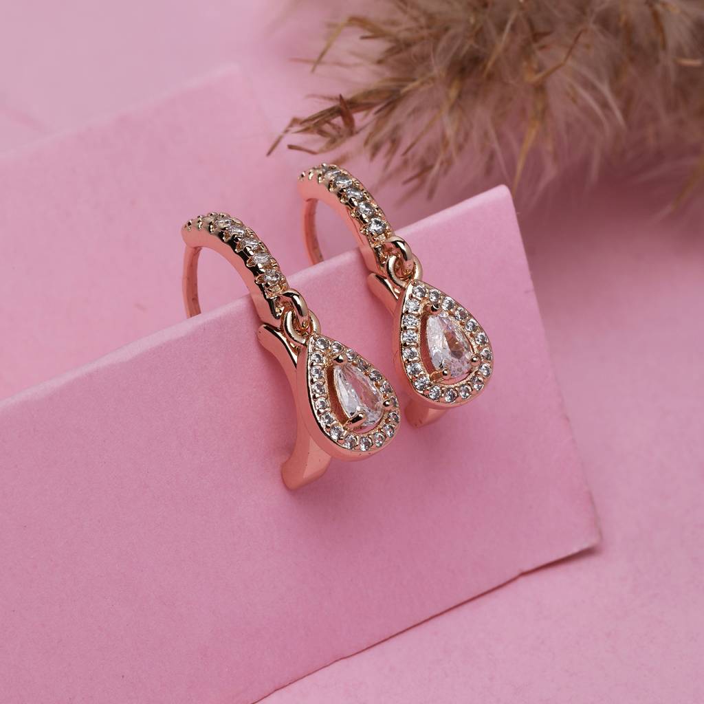 Glow Goals 18K Gold Plated Earrings : LustreLane18KGoldPlatedEarrings