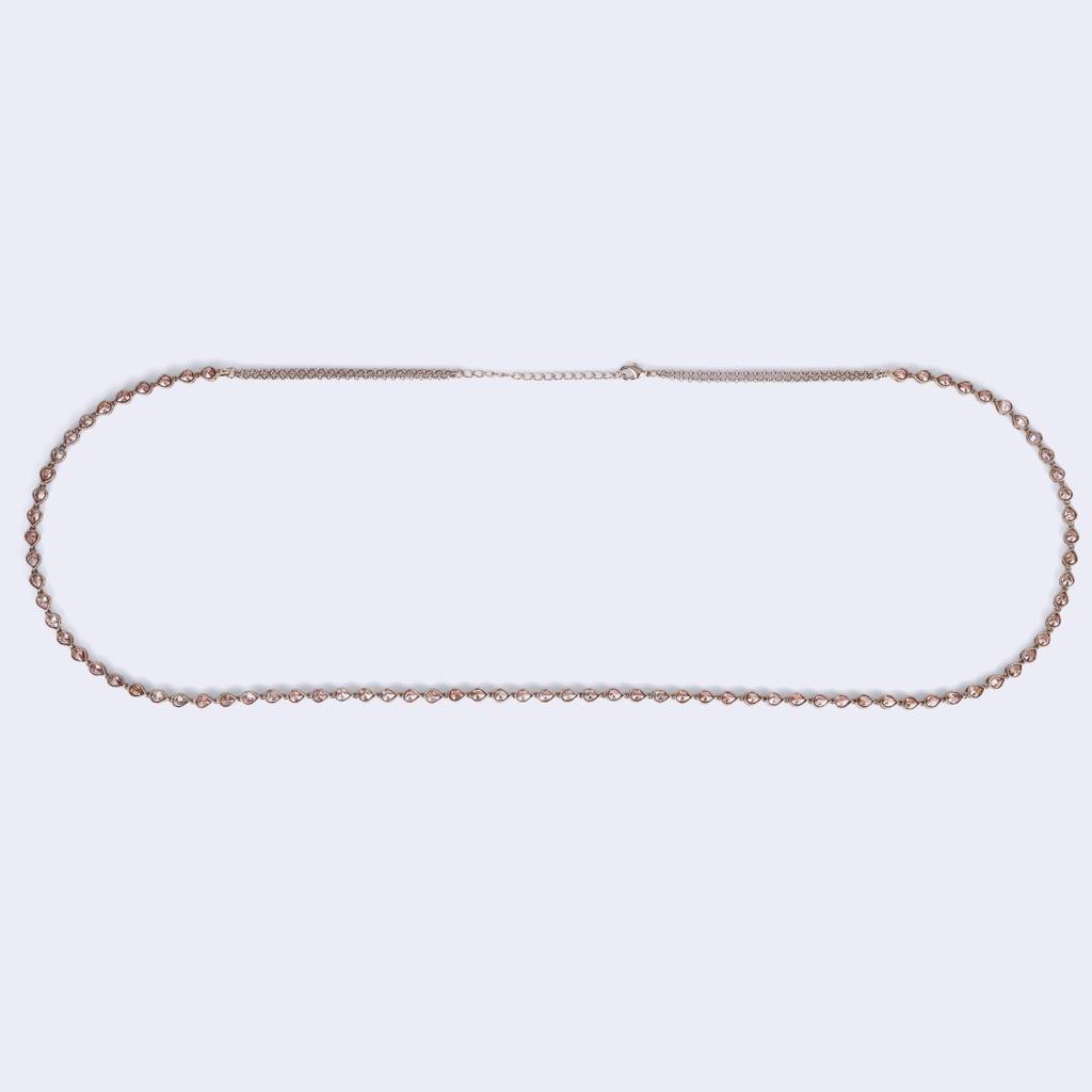 Incredible Oval Shape Gold Plated Belly Kamarband(Waist Belt)For Women : 15BL274