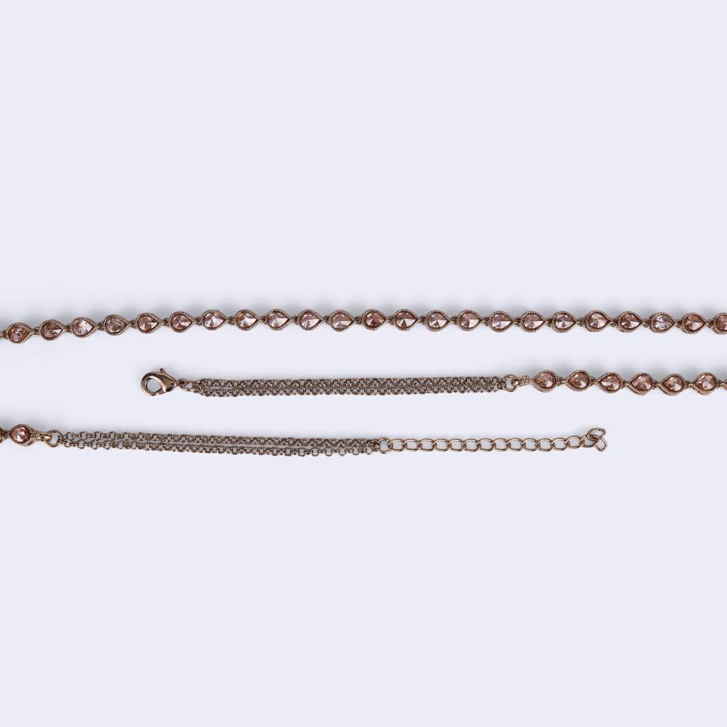 Incredible Oval Shape Gold Plated Belly Kamarband(Waist Belt)For Women : 15BL274