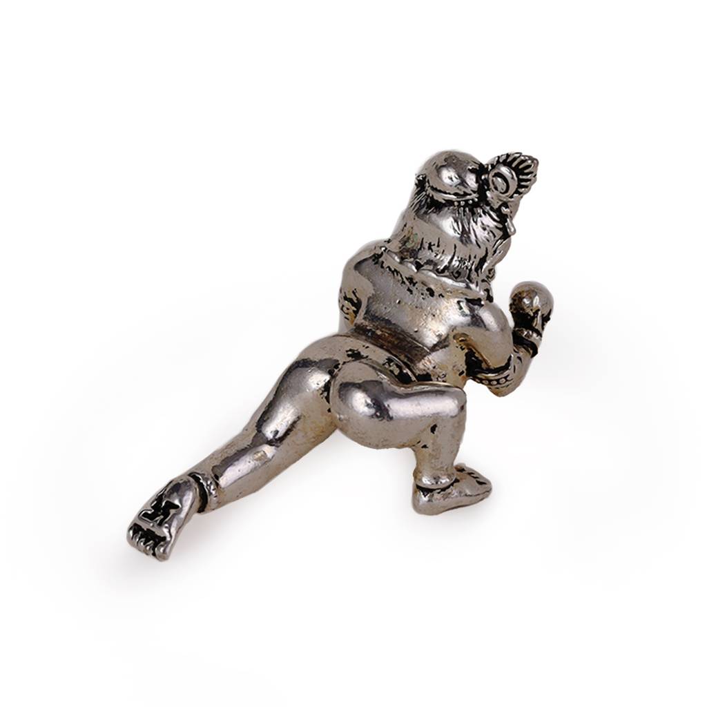 Lord Krishna Silver Gold Plated Idol/Murti Home And Office Decorative Gifting : 15MU01SLV