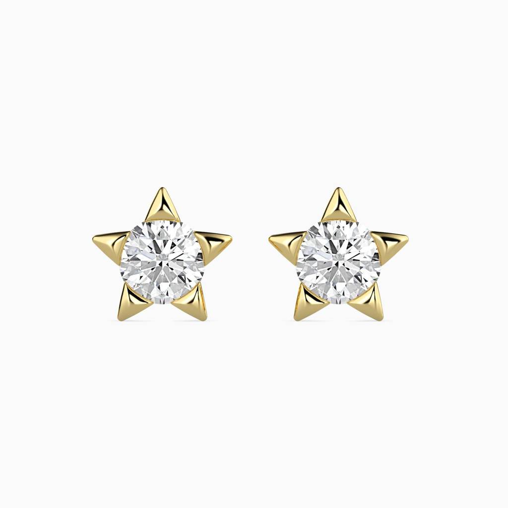 Solitaire Star Studs