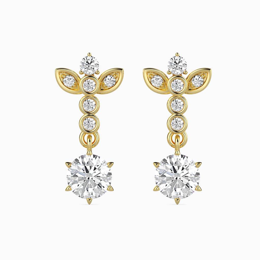 Dazzling Descent Diamond Earrings