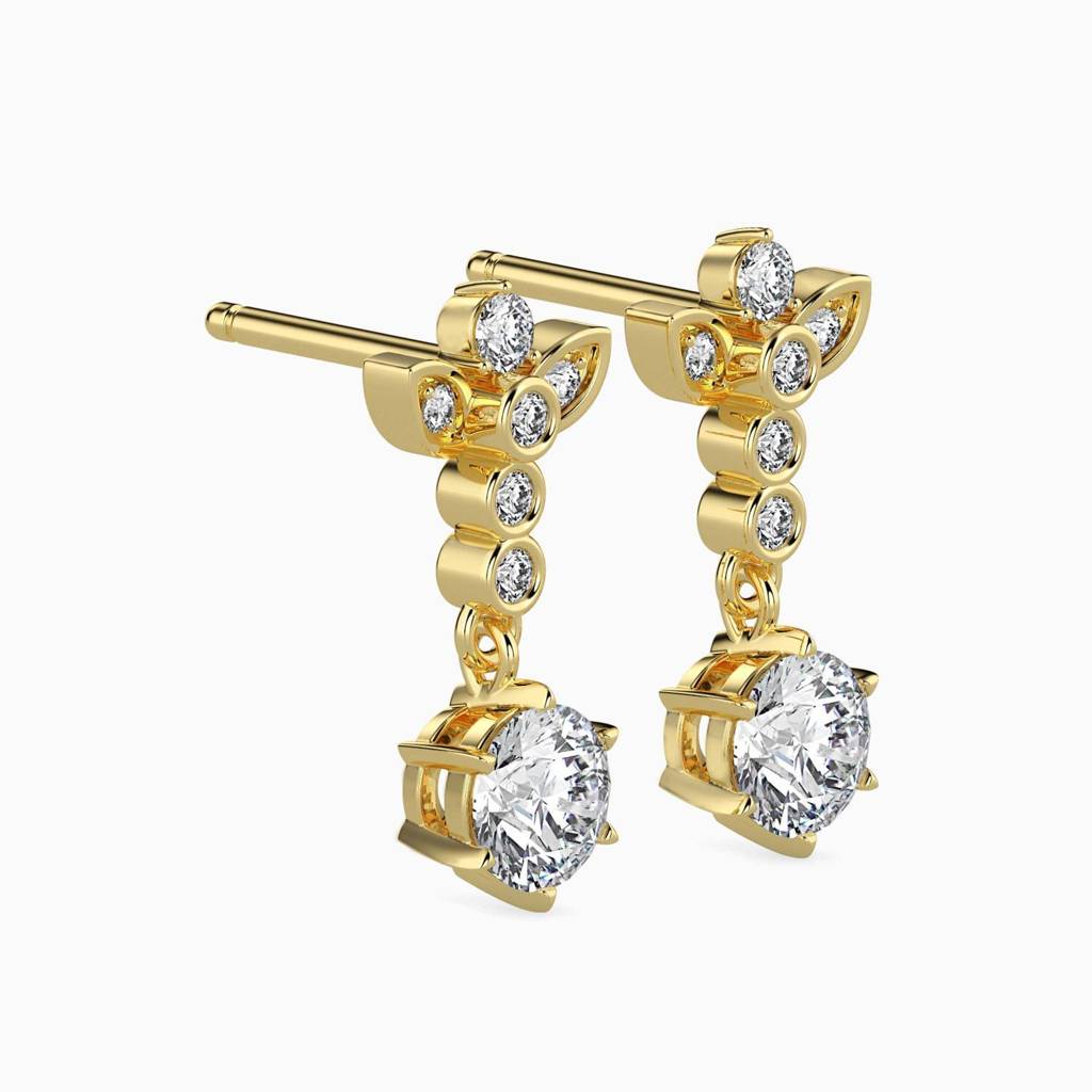 Dazzling Descent Diamond Earrings