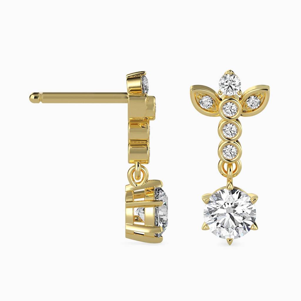Dazzling Descent Diamond Earrings