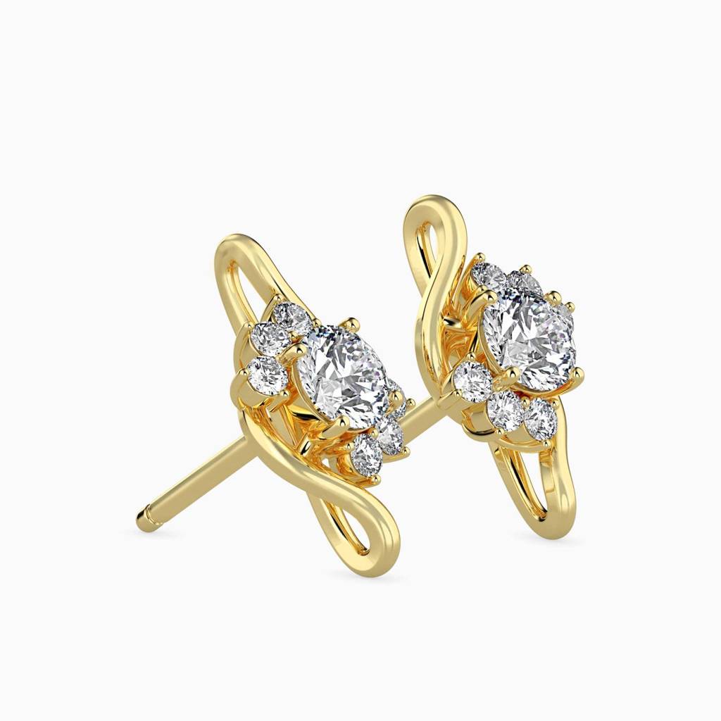 Timeless Floral Diamond Earrings
