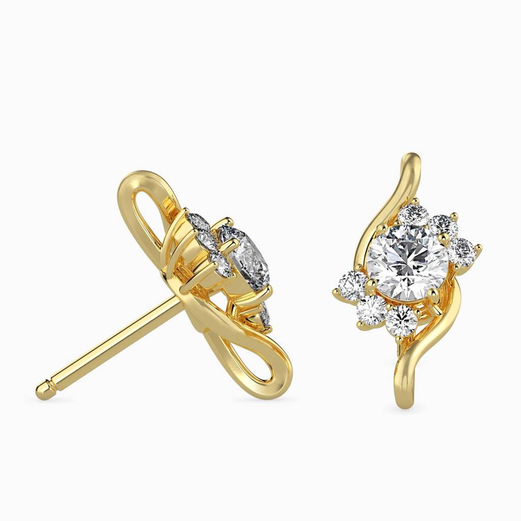 Timeless Floral Diamond Earrings