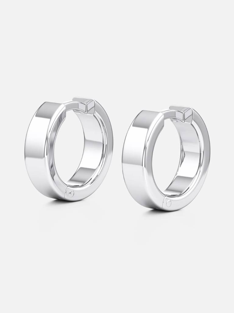 Flat Small Hoops : M0HP11