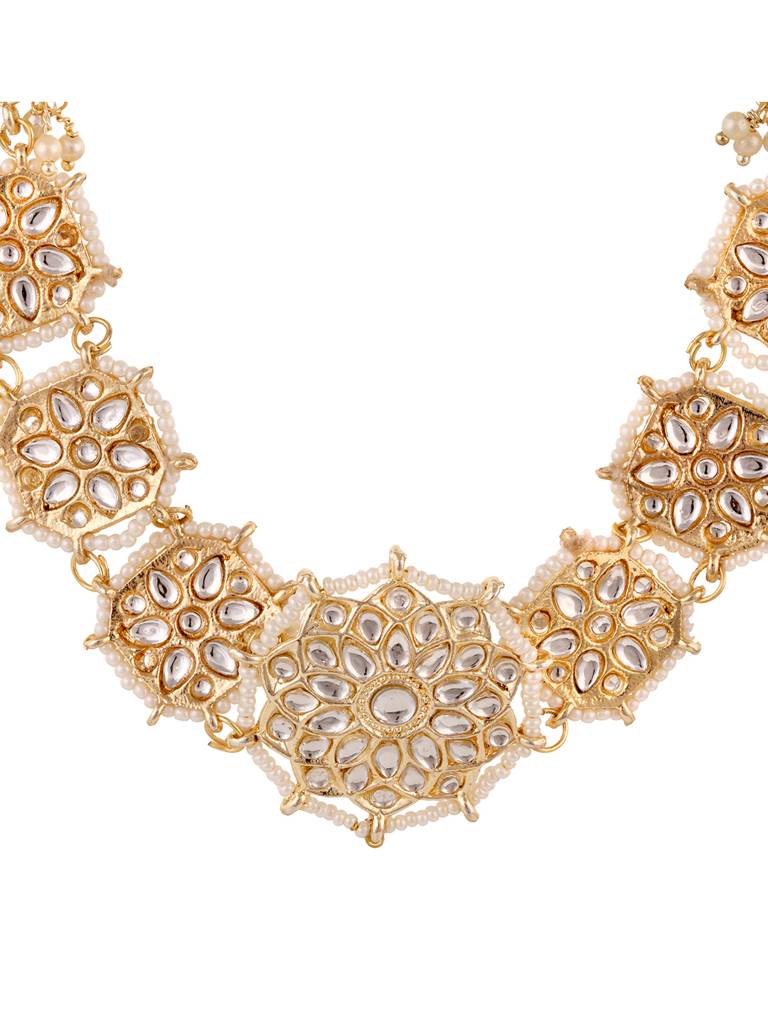 Kundan Studded Matha Patti-Gold Platted : SJMP1624