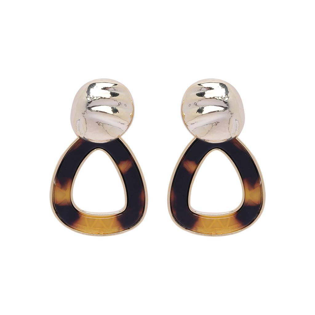 Lily Luxe 18K Gold Plated Earrings : DropGlam18kGoldPlatedEarrings