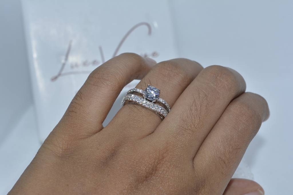 Silver Sparkle Ring : 162