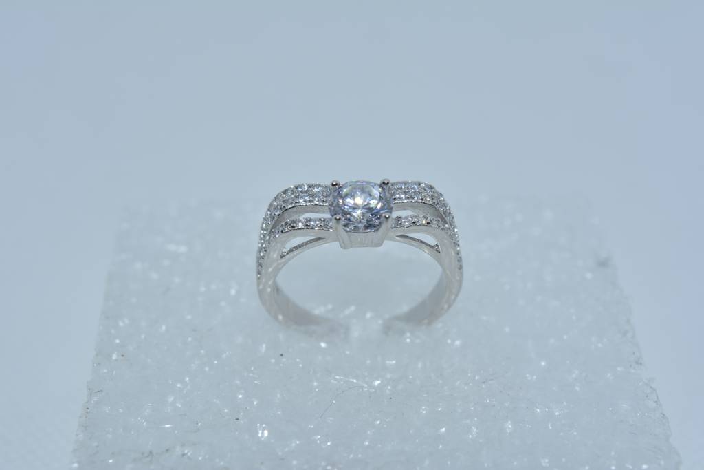 Silver Sparkle Ring : 162