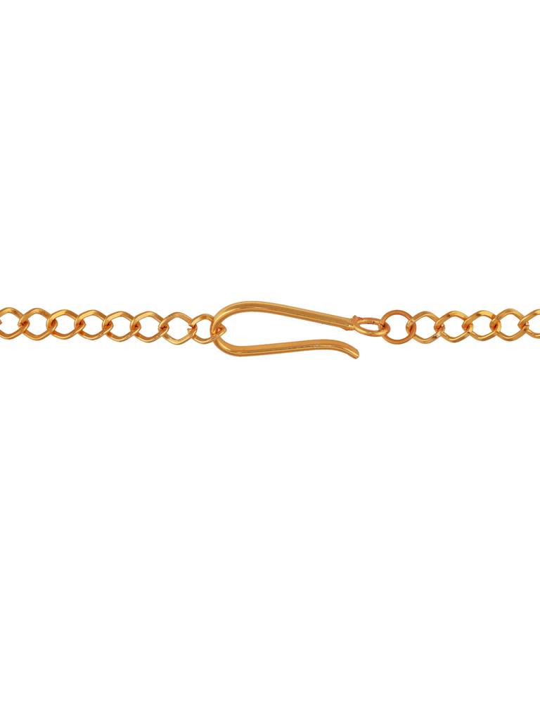 Gold Plated Beaded Pearl Kamarbandh : SJKB1633