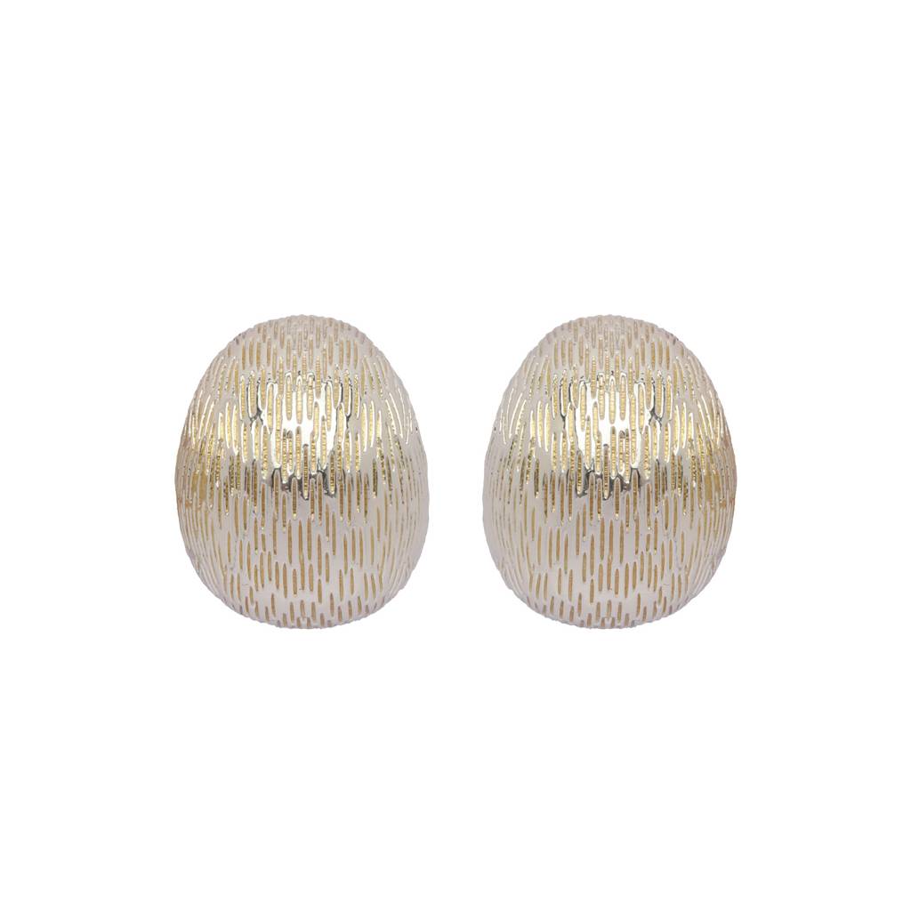 Lustre Lane 18K Gold Plated Earrings : GlowGoals18kGoldPlatedEarrings