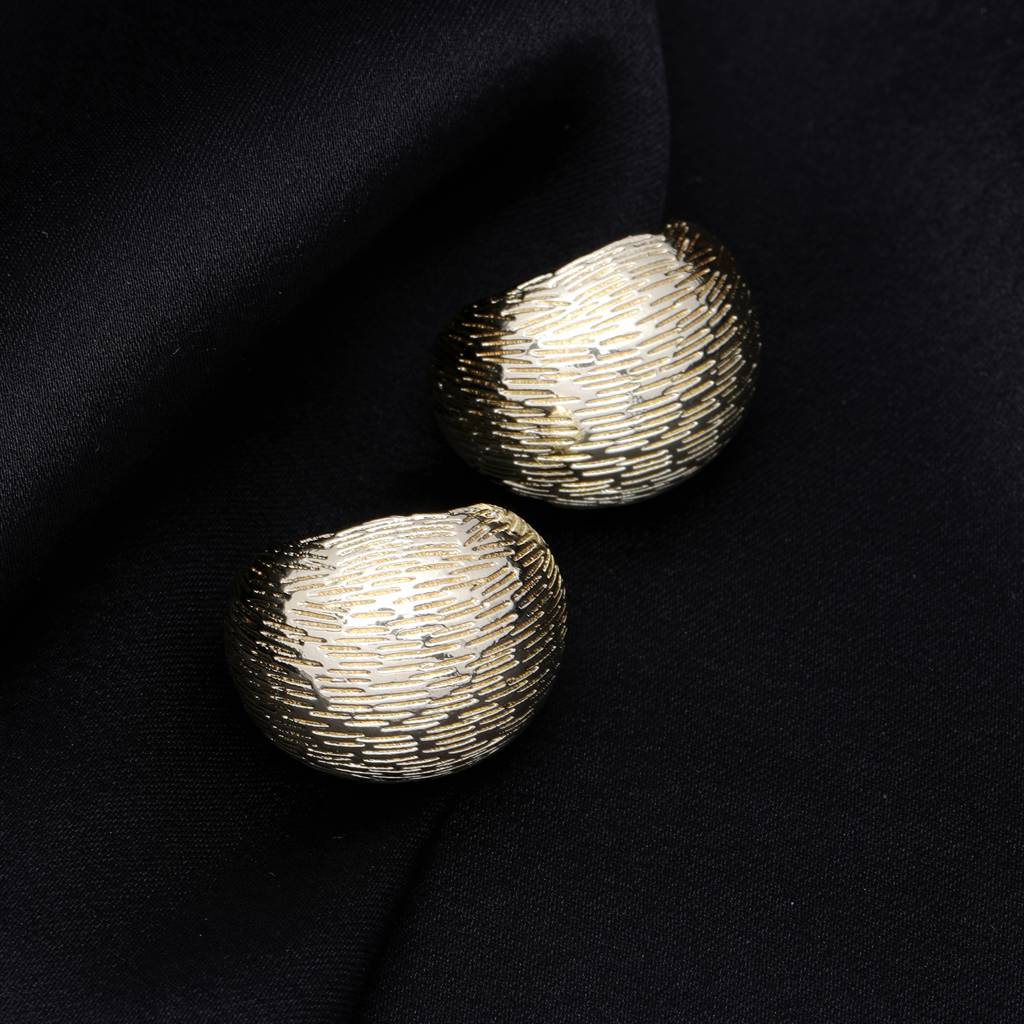 Lustre Lane 18K Gold Plated Earrings : GlowGoals18kGoldPlatedEarrings