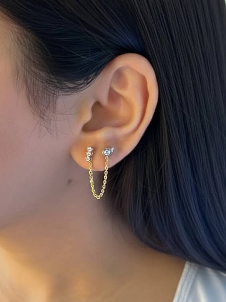 Ying Yang Studs : M3ER10