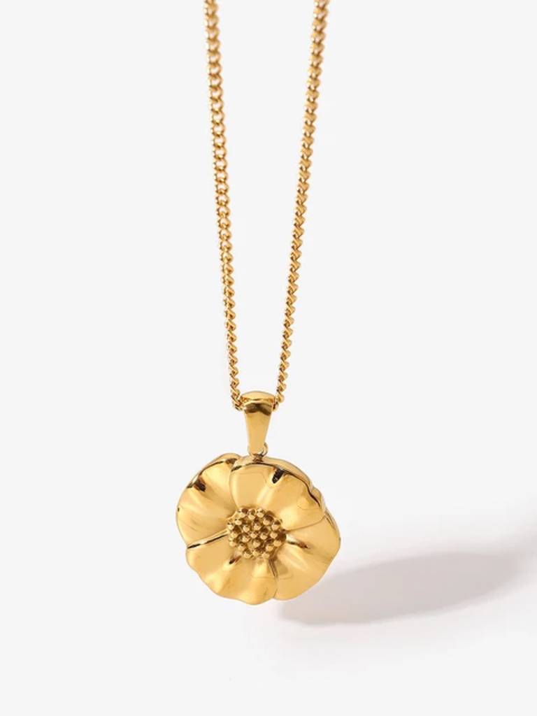 Cosmos Flower Pendant : AVPE10015