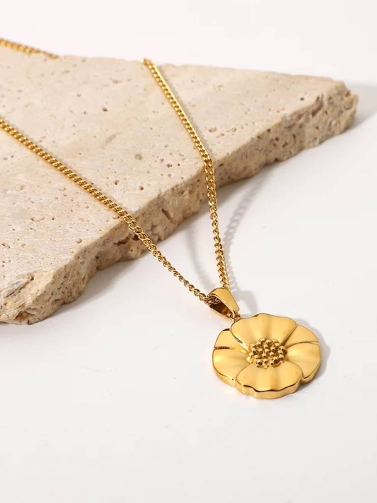Cosmos Flower Pendant : AVPE10015