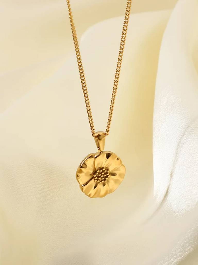 Cosmos Flower Pendant : AVPE10015