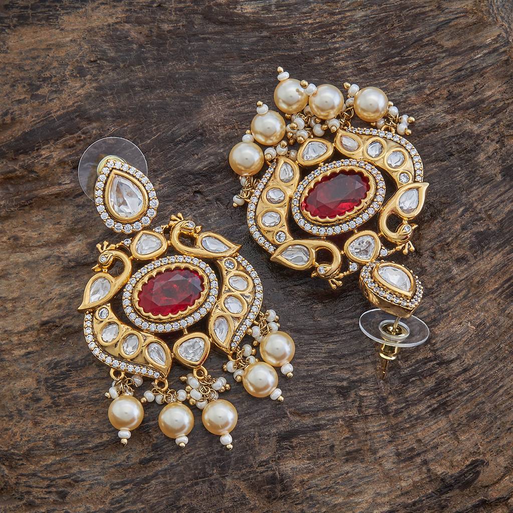 Kushal'S Fashion Jewellery Crescent Shaped Chandbalis - 415227 : 415227