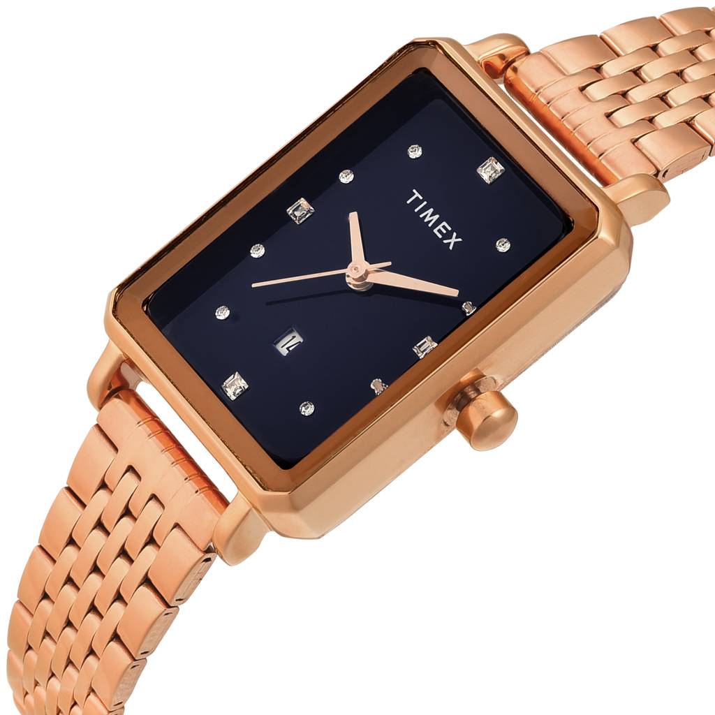 Timex Trendline Rectangle 23Mm Analog Women Watch - Twel20801 : TWEL20803