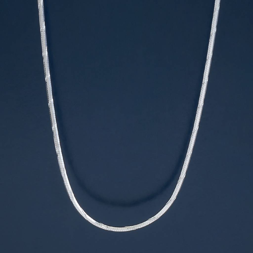 Kushal'S Fashion Jewellery 92.5 Pure Silver Rhodium-Plated Chain : 423597