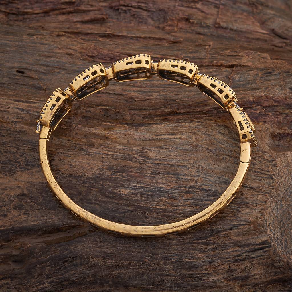Kushal'S Fashion Jewellery Party Kundan Kada - 177608 : 425807