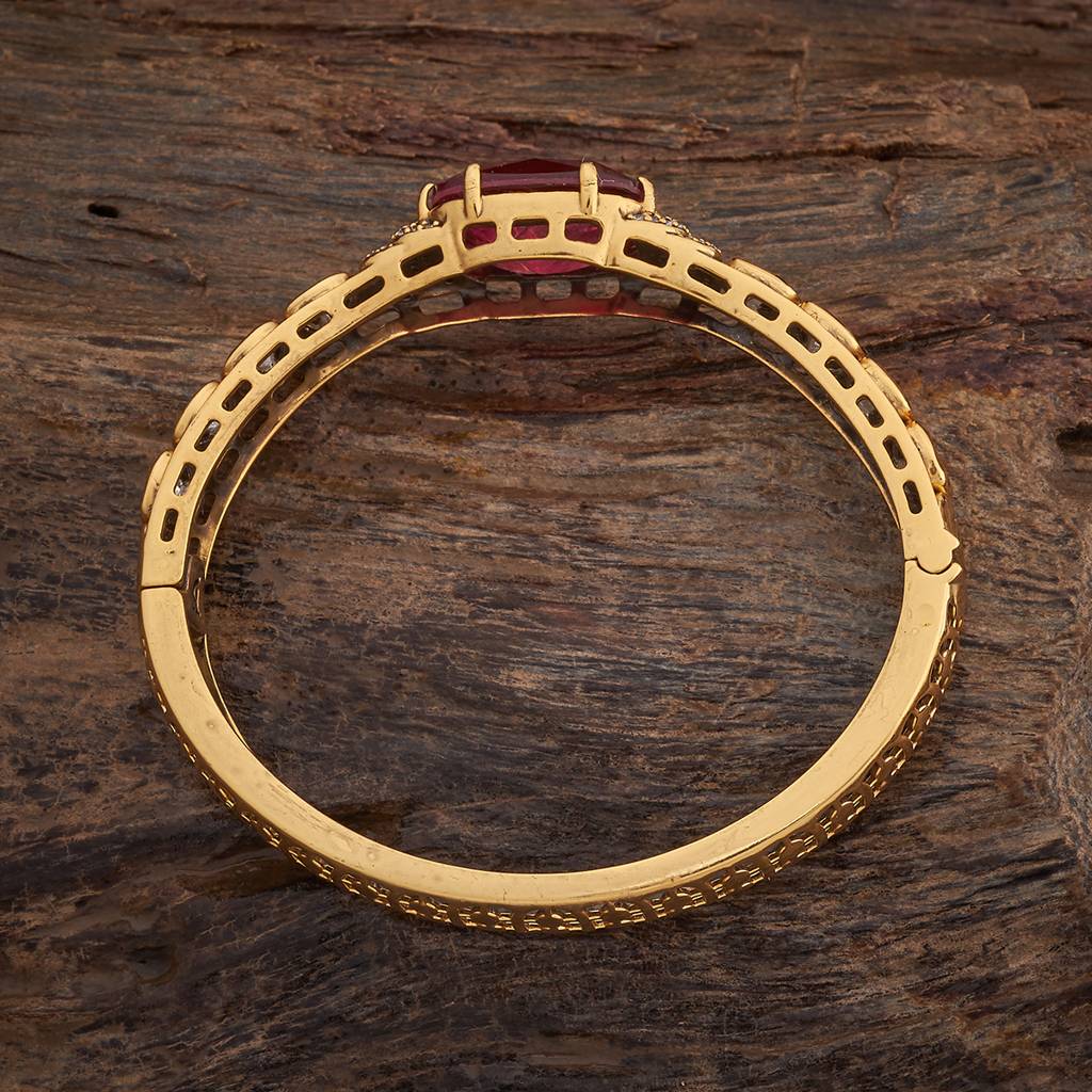 Kushal'S Fashion Jewellery Party Kundan Kada - 178285 : 426924
