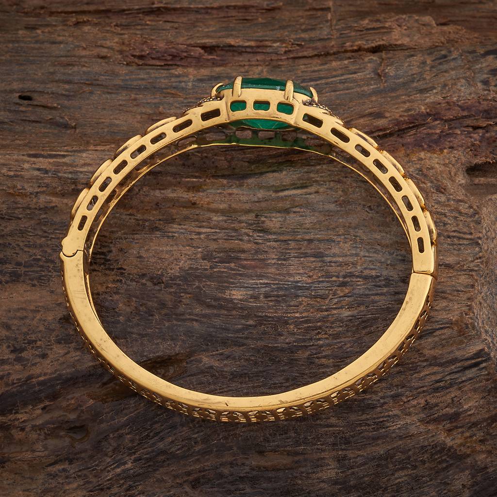 Kushal'S Fashion Jewellery Party Kundan Kada - 178285 : 426925